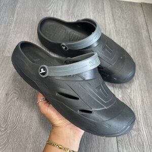 Telic Dream Clog Shoe  Size 2XL  Black Waterproof Recovery Slip Slingback Black